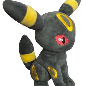 Black and Yellow Pocket Monsters Plush Toy